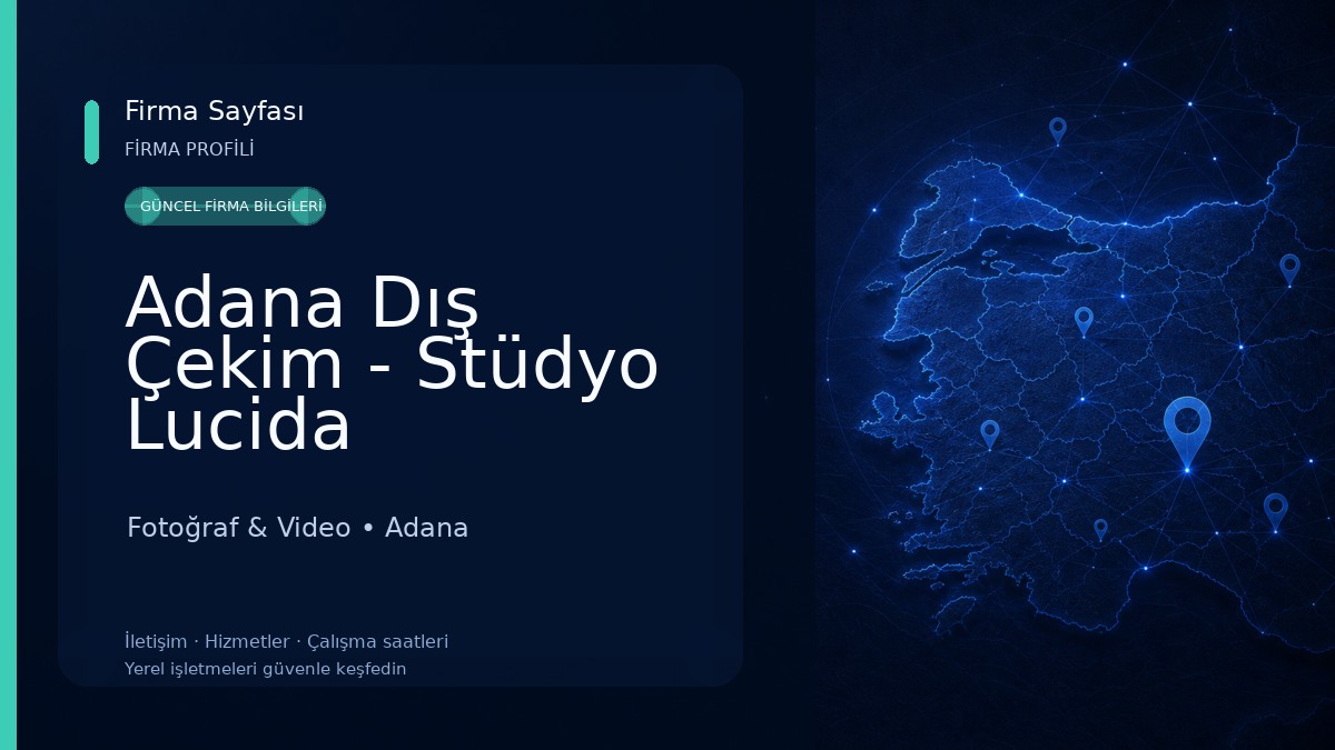 Adana Dış Çekim - Stüdyo Lucida Fotoğraf & Video
