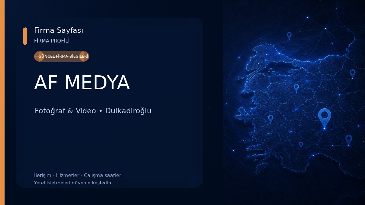 AF MEDYA Fotoğraf & Video
