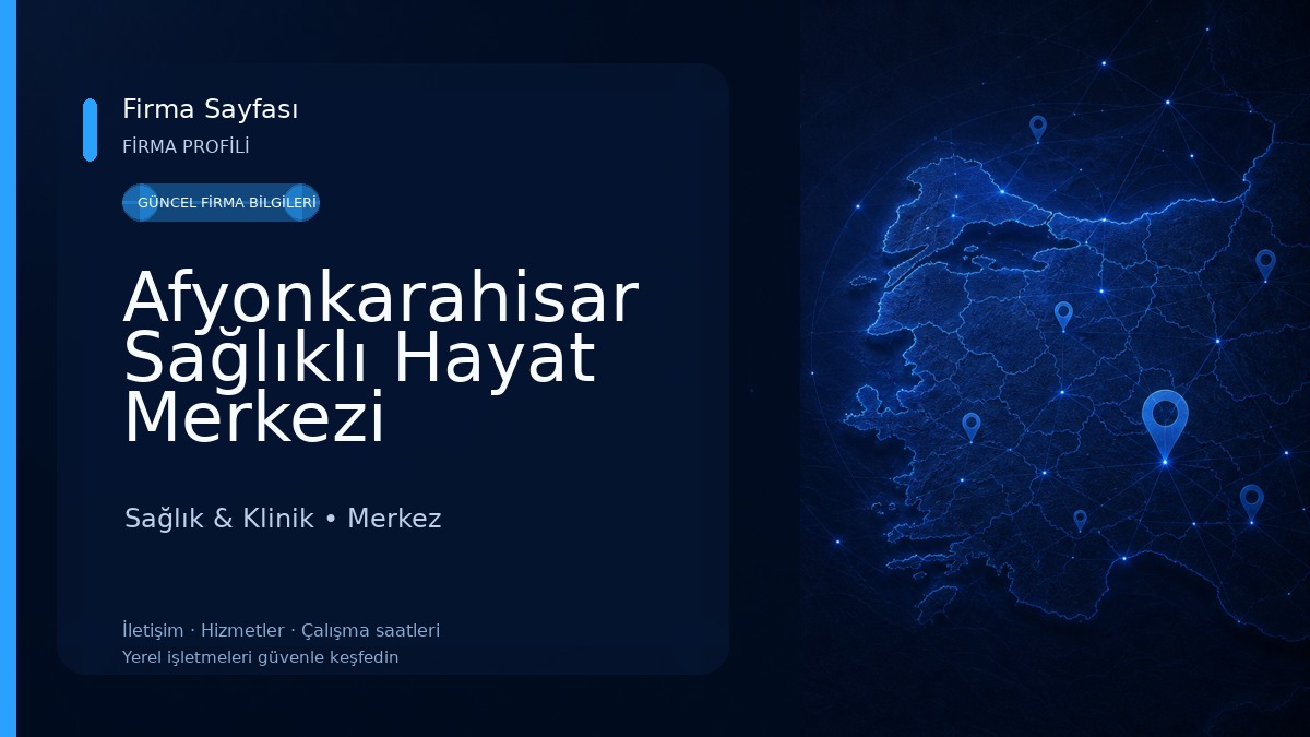 Afyonkarahisar Sağlıklı Hayat Merkezi
