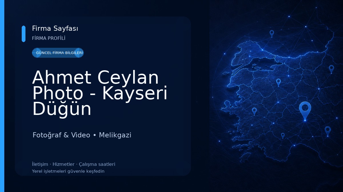 Ahmet Ceylan Photo - Kayseri Düğün Fotoğrafçısı
