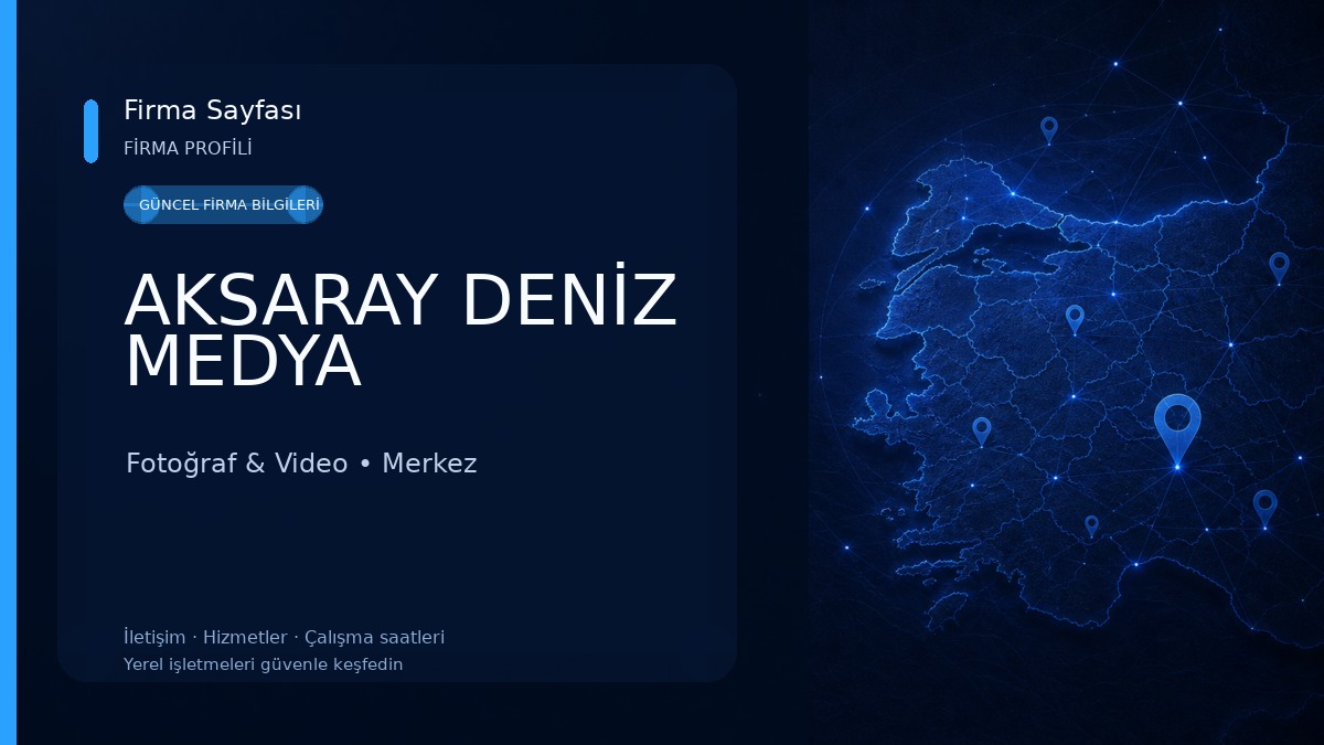 AKSARAY DENİZ MEDYA Fotoğraf & Video