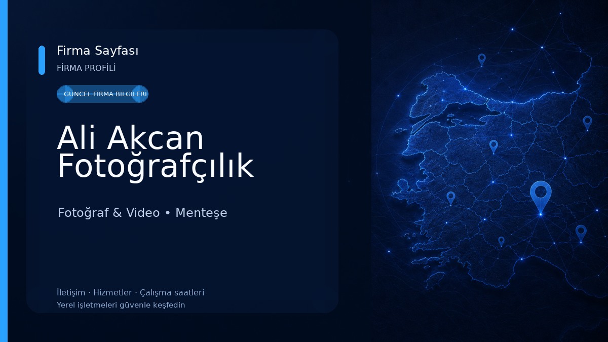 Ali Akcan Fotoğrafçılık Fotoğraf & Video