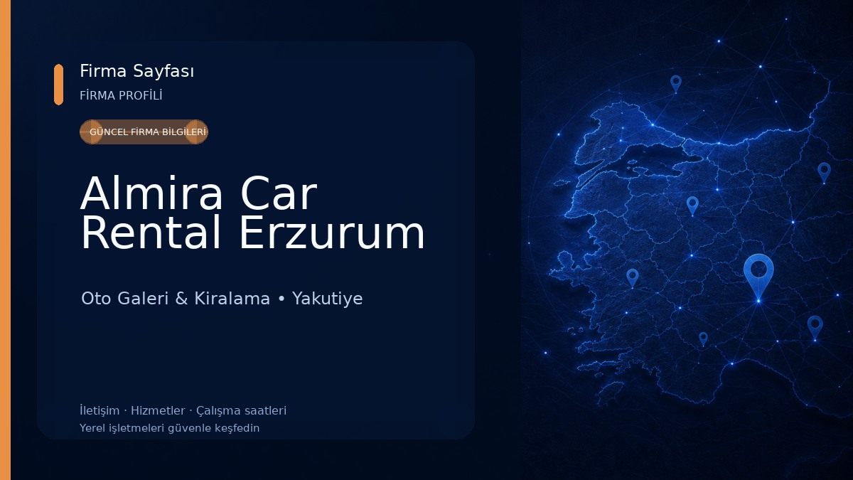 Almira Car Rental Erzurum
