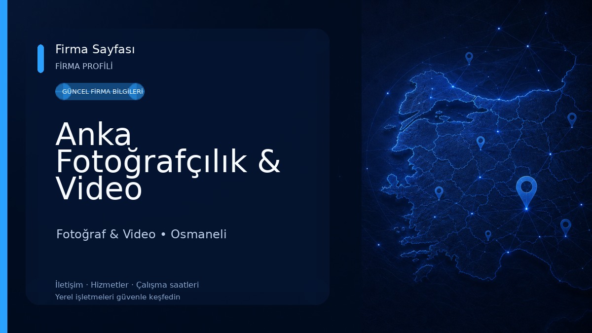 Anka Fotoğrafçılık & Video Fotoğraf & Video