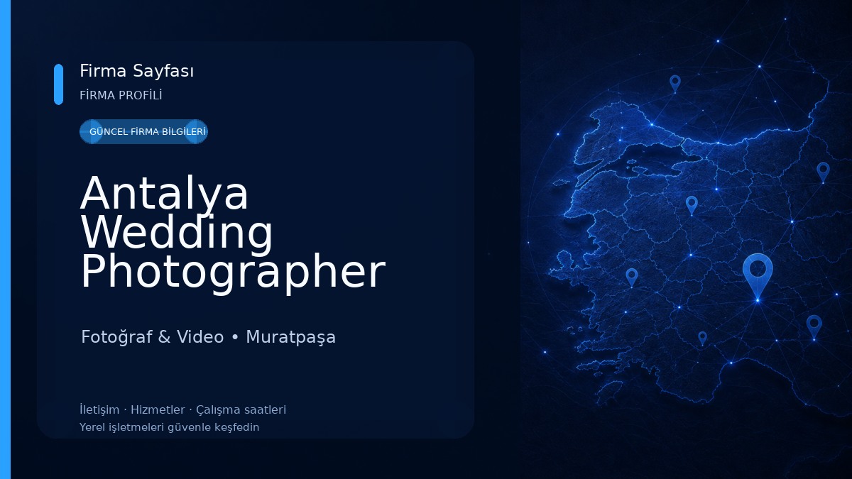 Antalya Wedding Photographer 