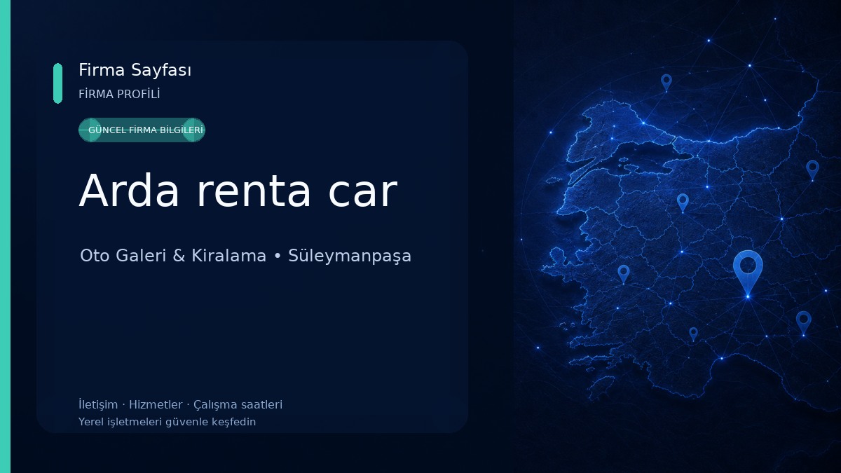 Arda renta car