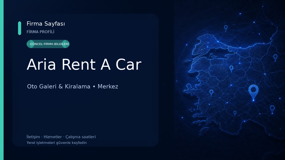 Aria Rent A Car