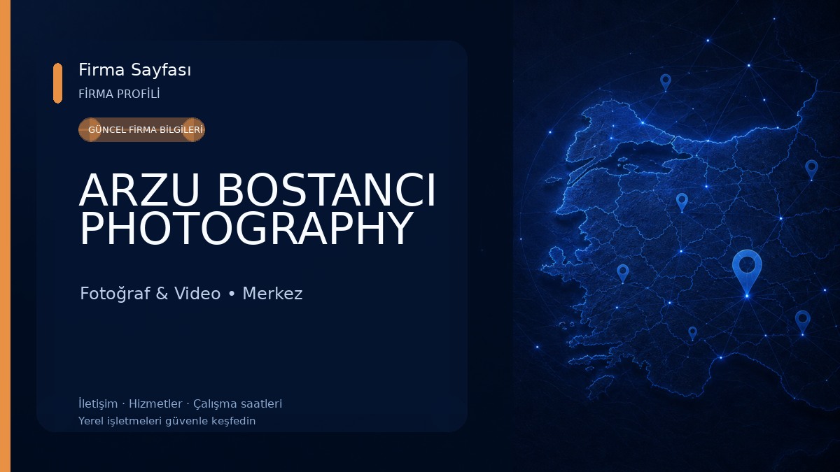 ARZU BOSTANCI PHOTOGRAPHY Fotoğraf & Video