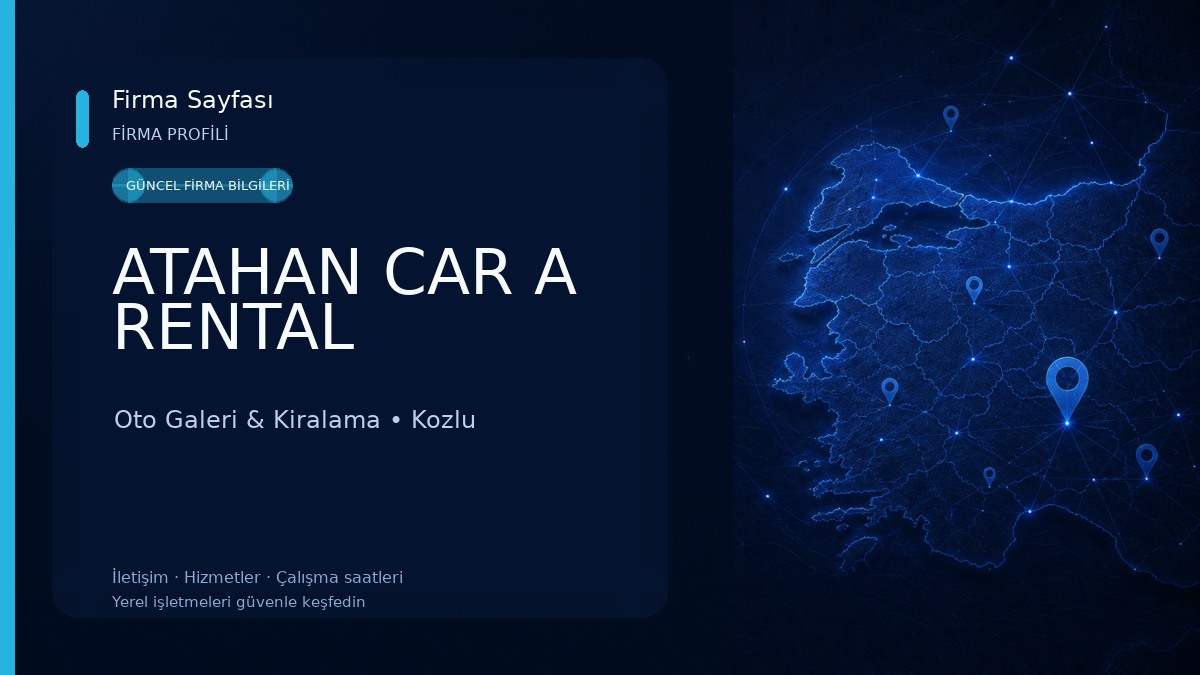 ATAHAN CAR A RENTAL 
