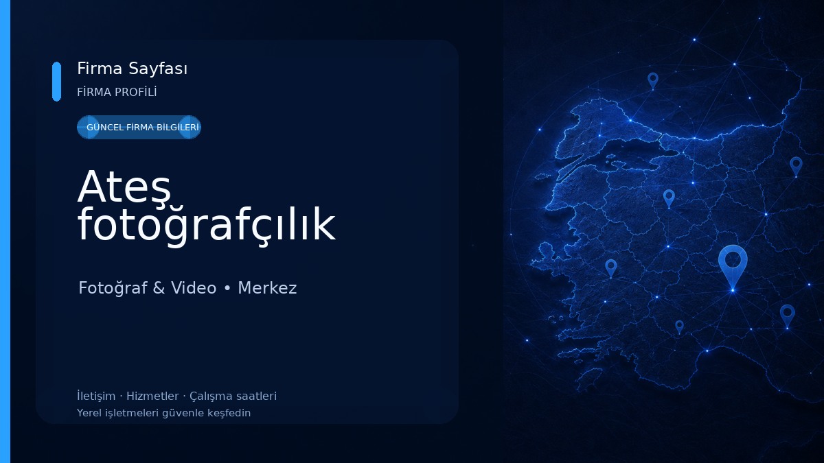 Ateş fotoğrafçılık 