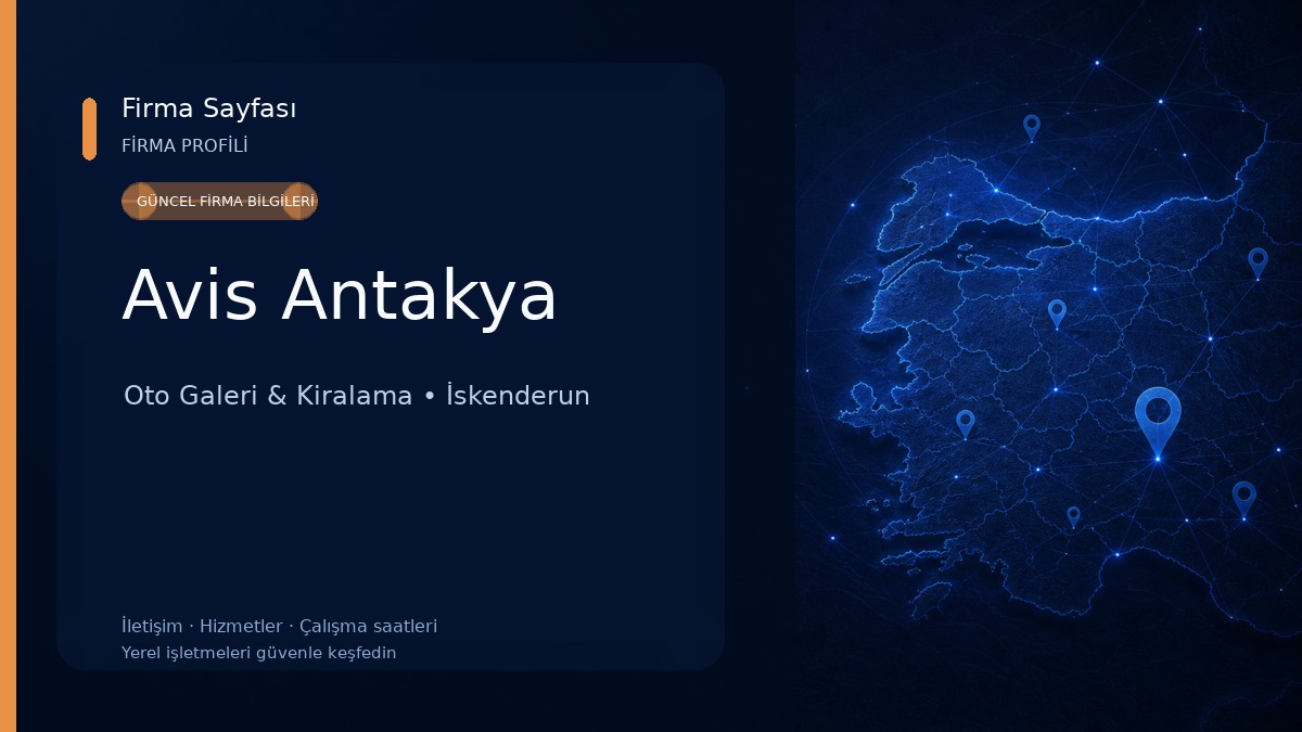 Avis Antakya