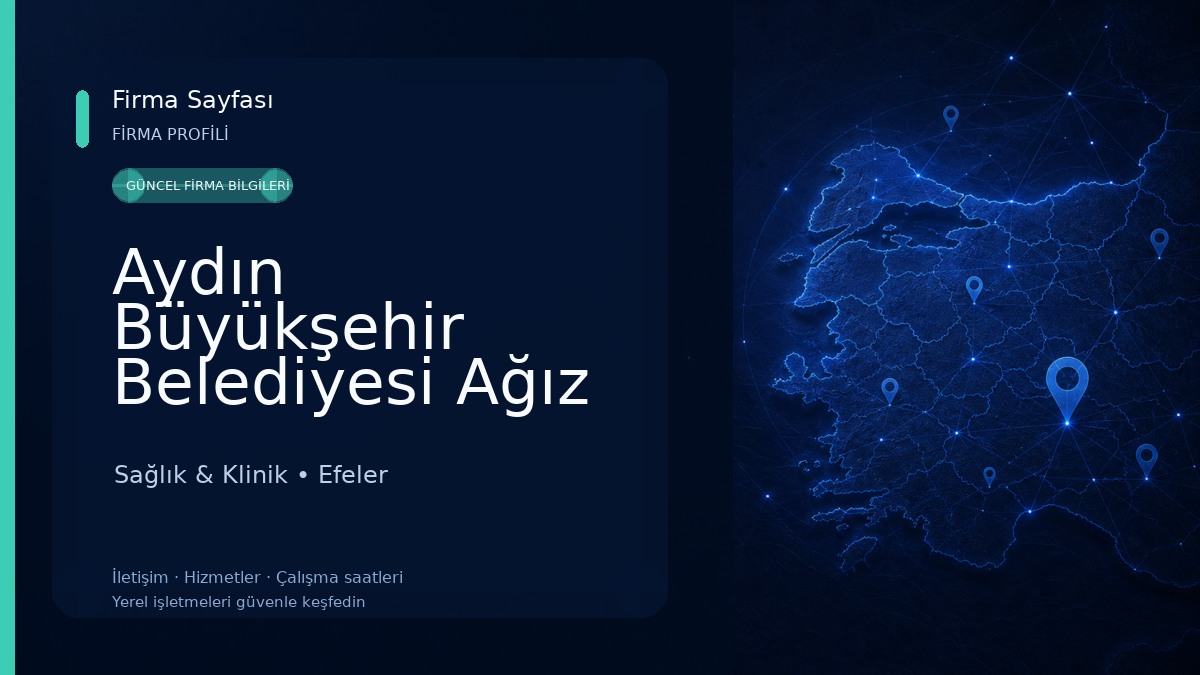 Aydın Büyükşehir Belediyesi Ağız ve Diş Sağlığı Polikliniği