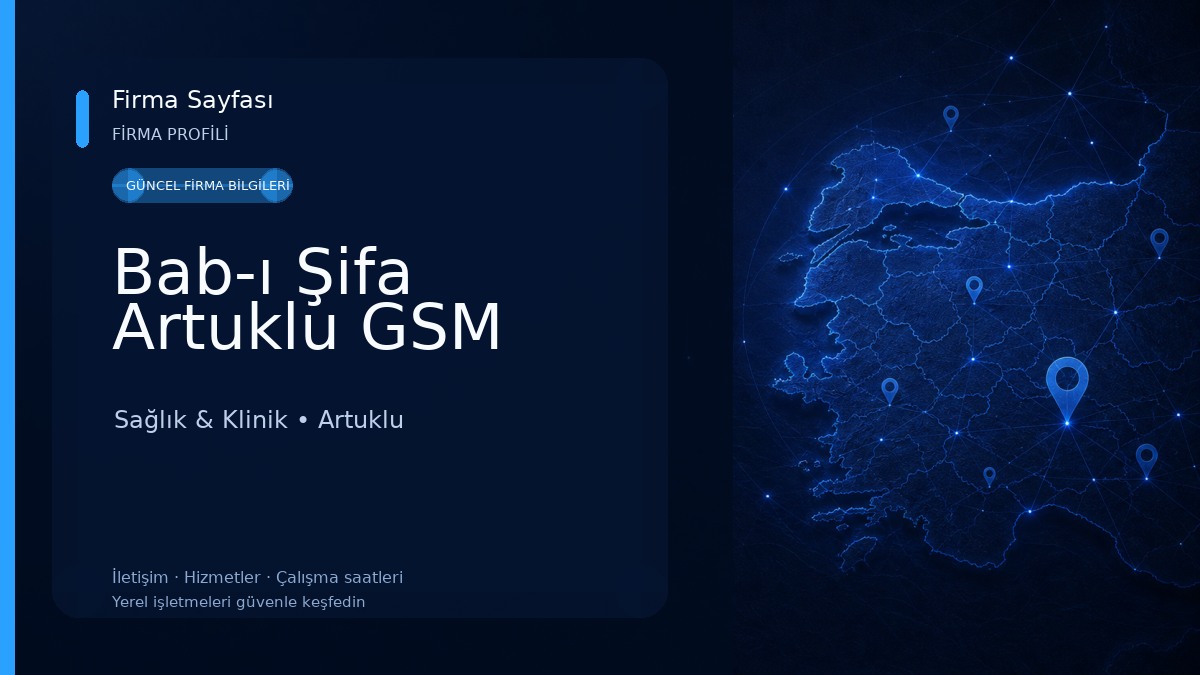 Bab-ı Şifa Artuklu GSM 