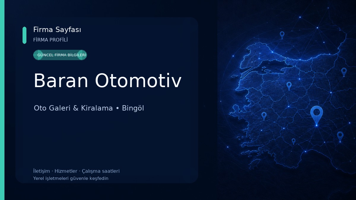Baran Otomotiv Oto Galeri & Kiralama