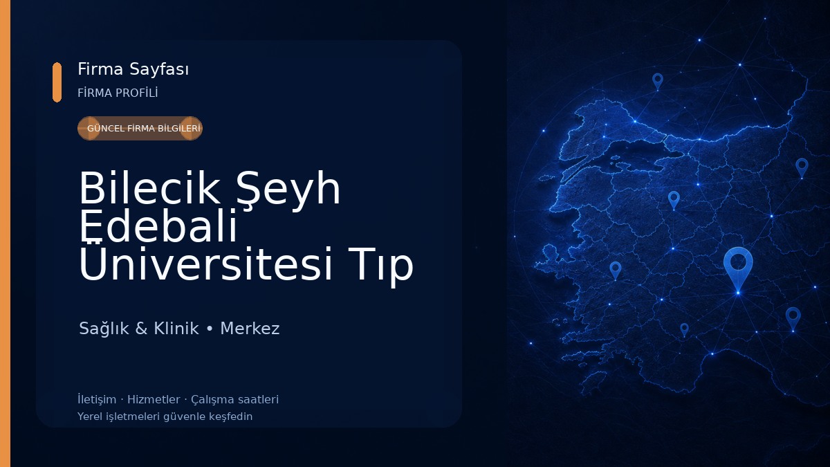 Bilecik Şeyh Edebali Üniversitesi Tıp Fakültesi