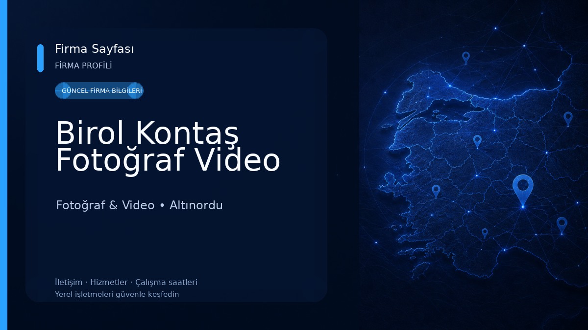 Birol Kontaş Fotoğraf Video 