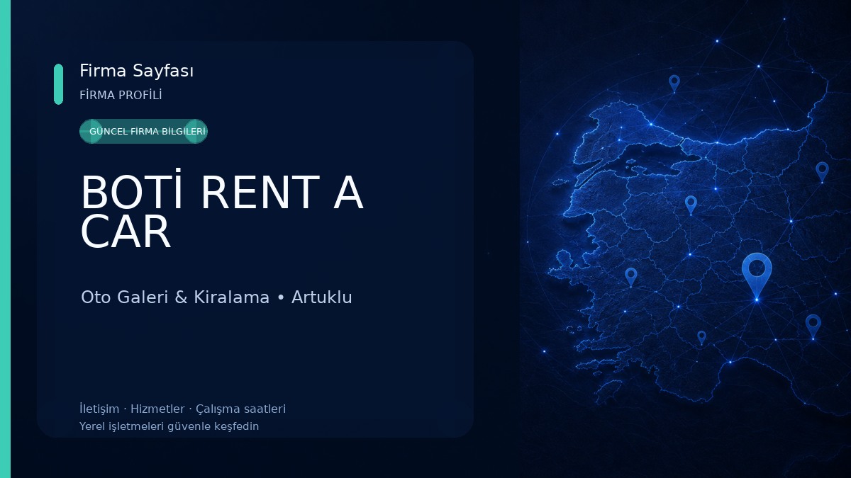 BOTİ RENT A CAR Oto Galeri & Kiralama