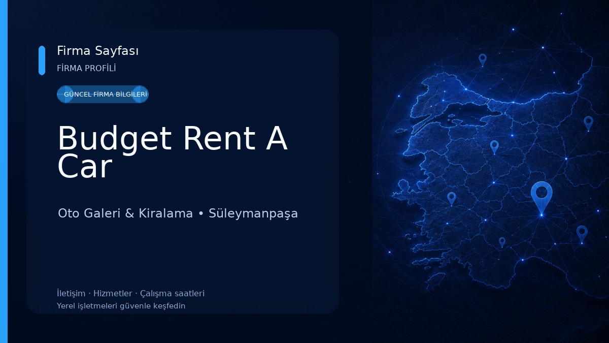 Budget Rent A Car Oto Galeri & Kiralama