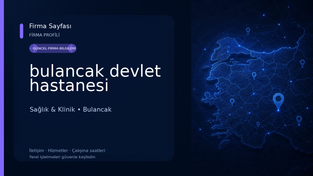 bulancak devlet hastanesi