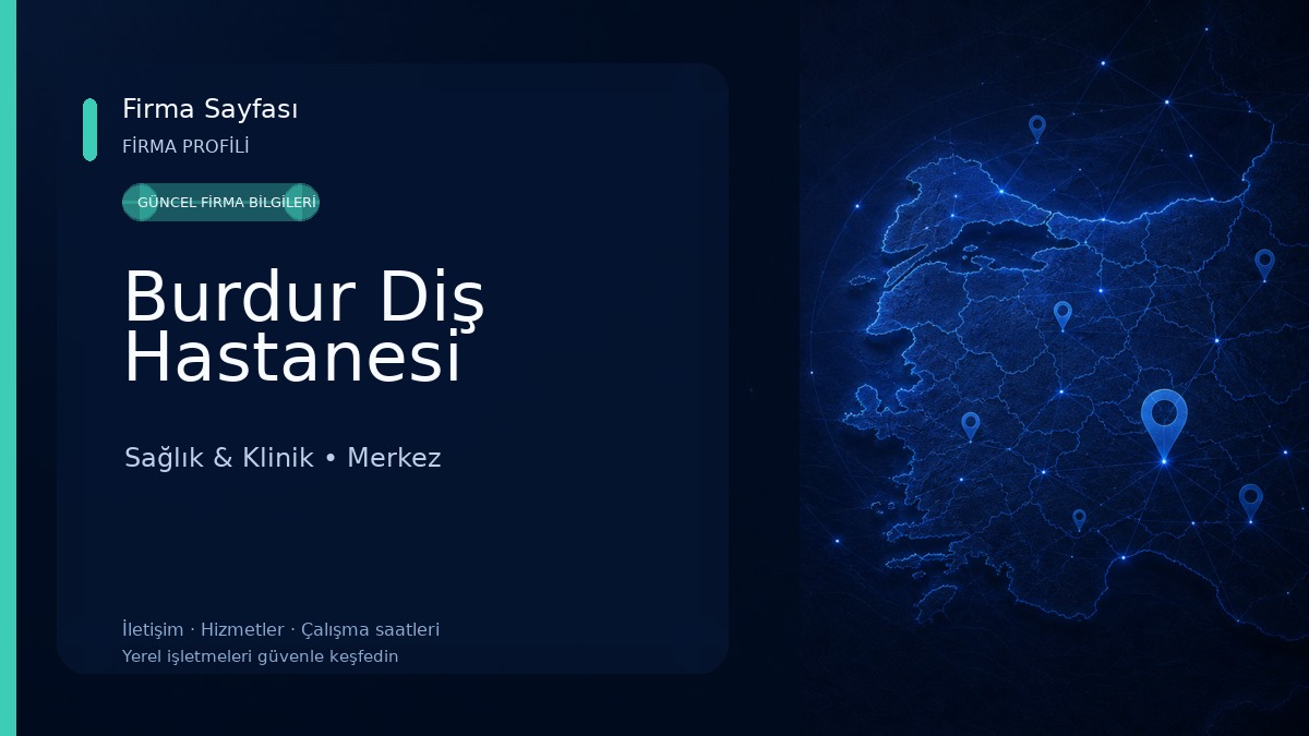 Burdur Diş Hastanesi