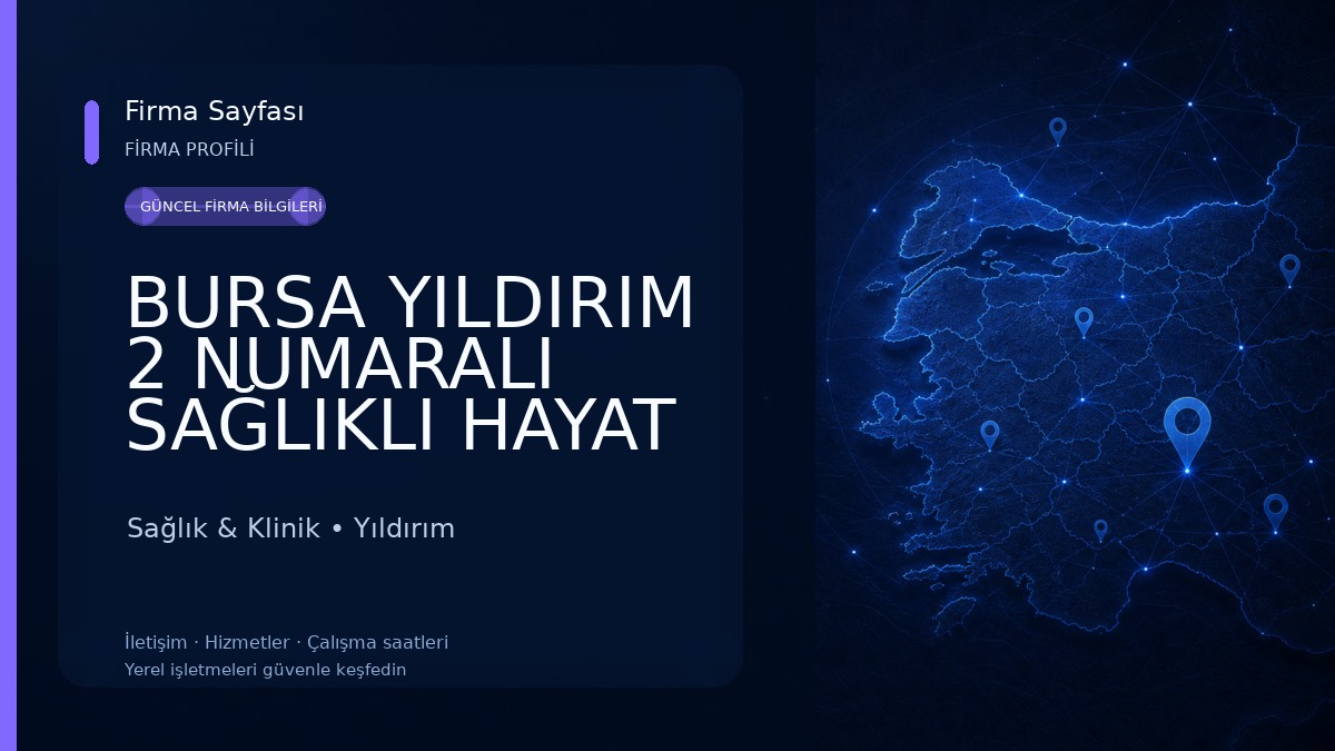 BURSA YILDIRIM 2 NUMARALI SAĞLIKLI HAYAT MERKEZİ-KETEM Sağlık & Klinik
