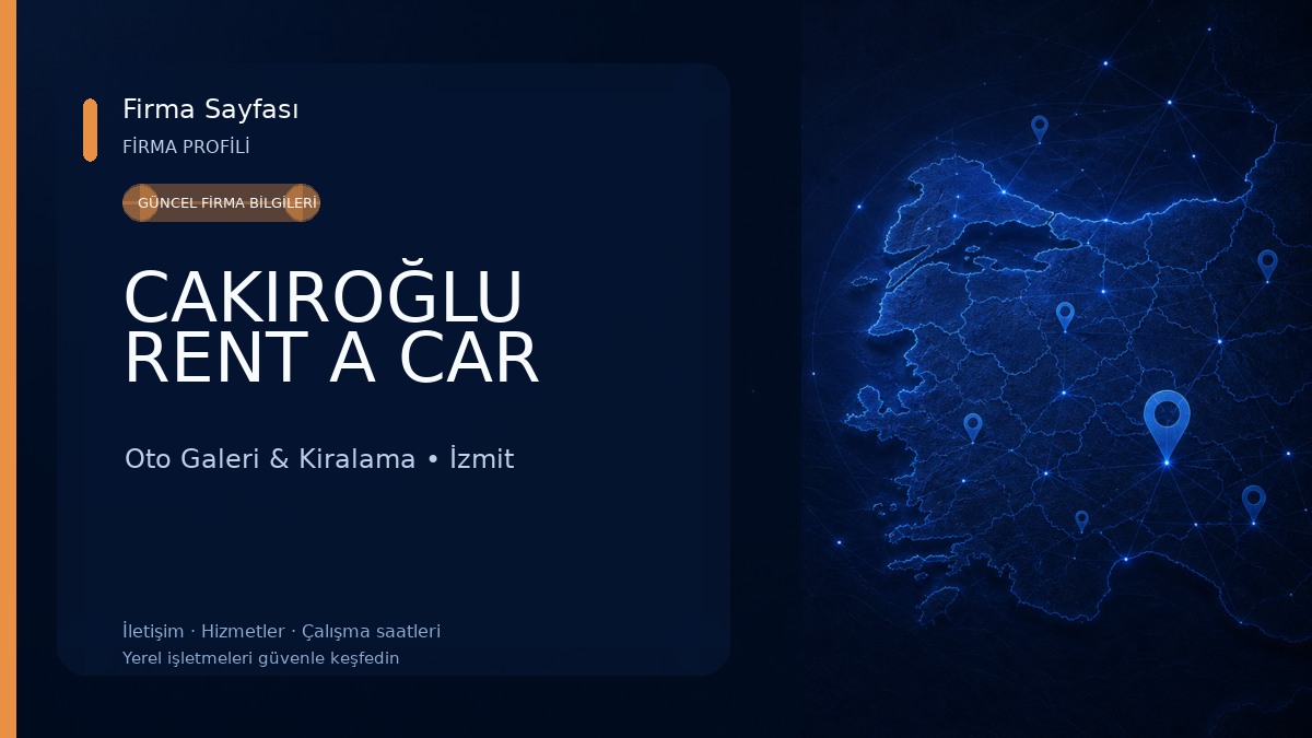 CAKIROĞLU RENT A CAR 