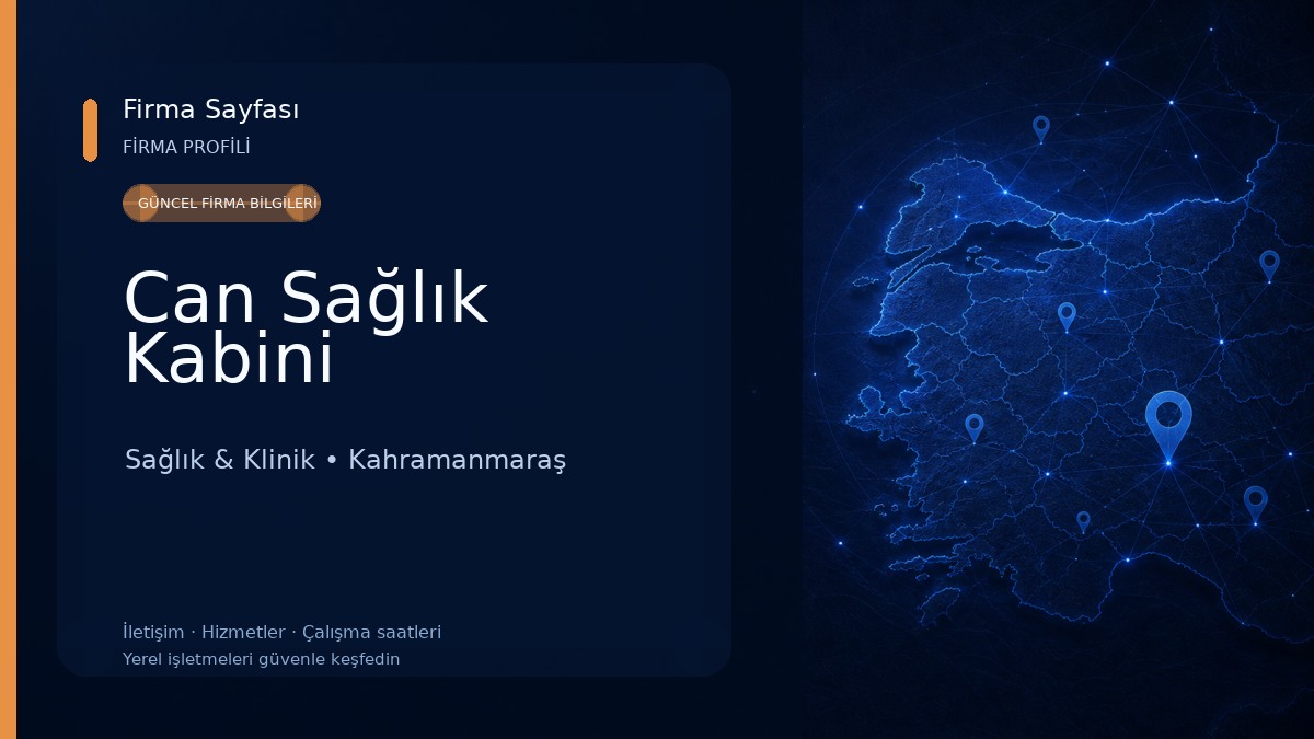 Can Sağlık Kabini 