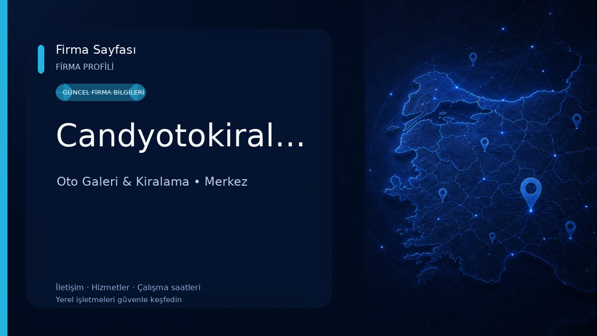 Candyotokiralama 