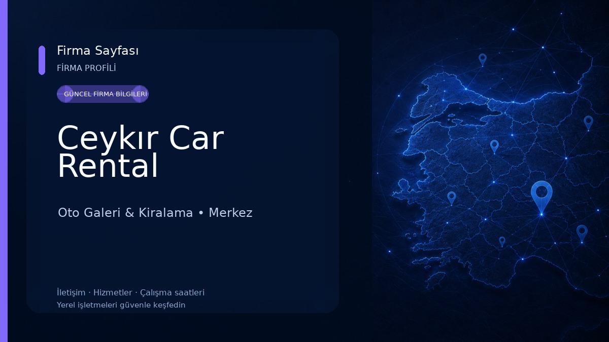 Ceykır Car Rental