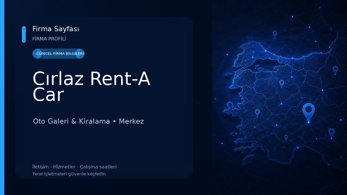Cırlaz Rent-A Car Oto Galeri & Kiralama