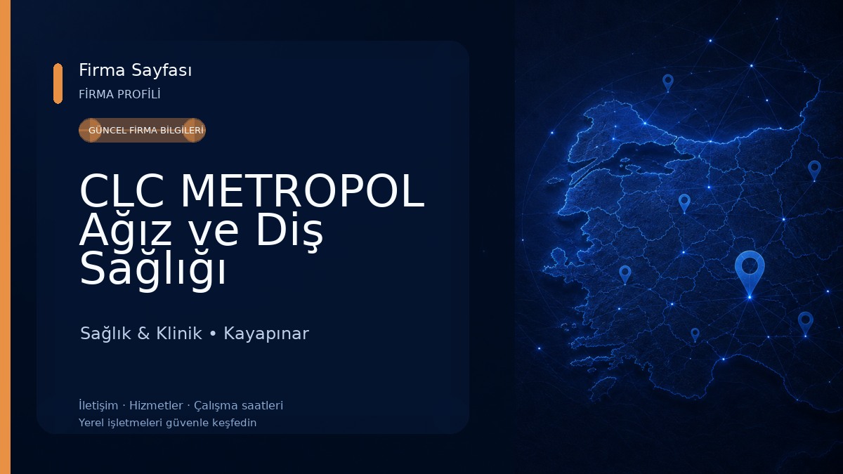 CLC METROPOL Ağız ve Diş Sağlığı Polikliniği Sağlık & Klinik