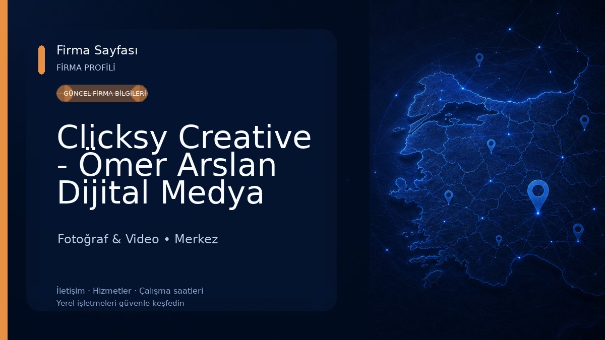 Clicksy Creative - Ömer Arslan Dijital Medya Ajansı 