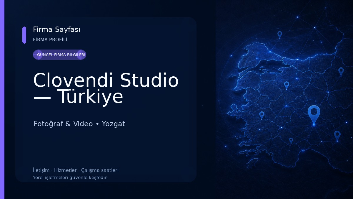 Clovendi Studio — Türkiye 