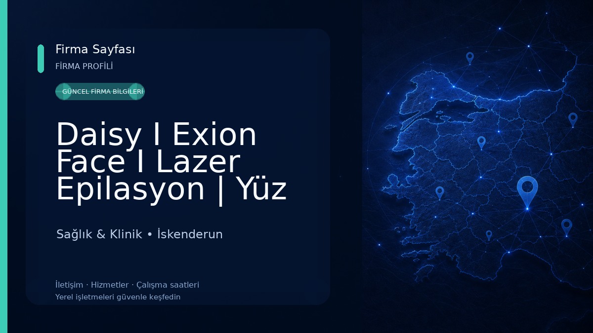 Daisy I Exion Face I Lazer Epilasyon | Yüz Germe I BBL Lazer | Bölgesel İncelme I Selülit I Cilt Sarkması I Onda Plus I