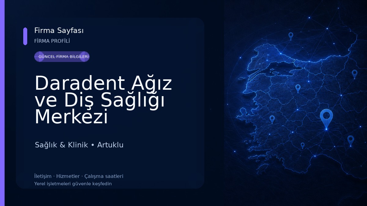 Daradent Ağız ve Diş Sağlığı Merkezi