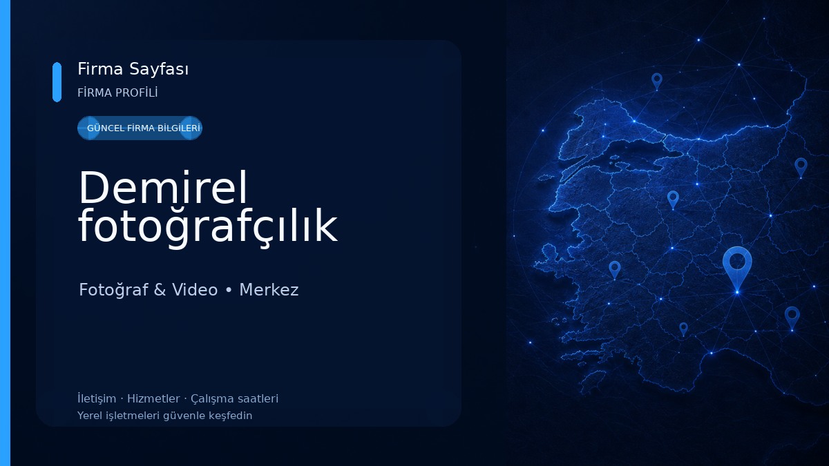 Demirel fotoğrafçılık 