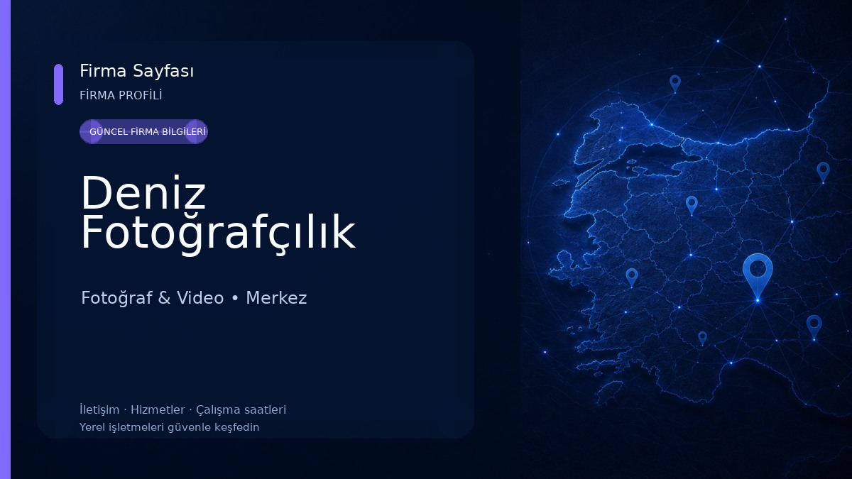 Deniz Fotoğrafçılık Fotoğraf & Video