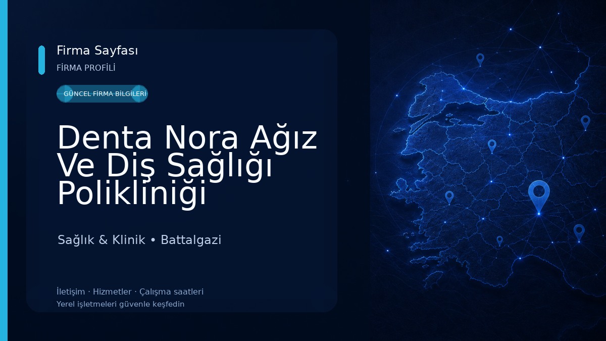 Denta Nora Ağız Ve Diş Sağlığı Polikliniği 