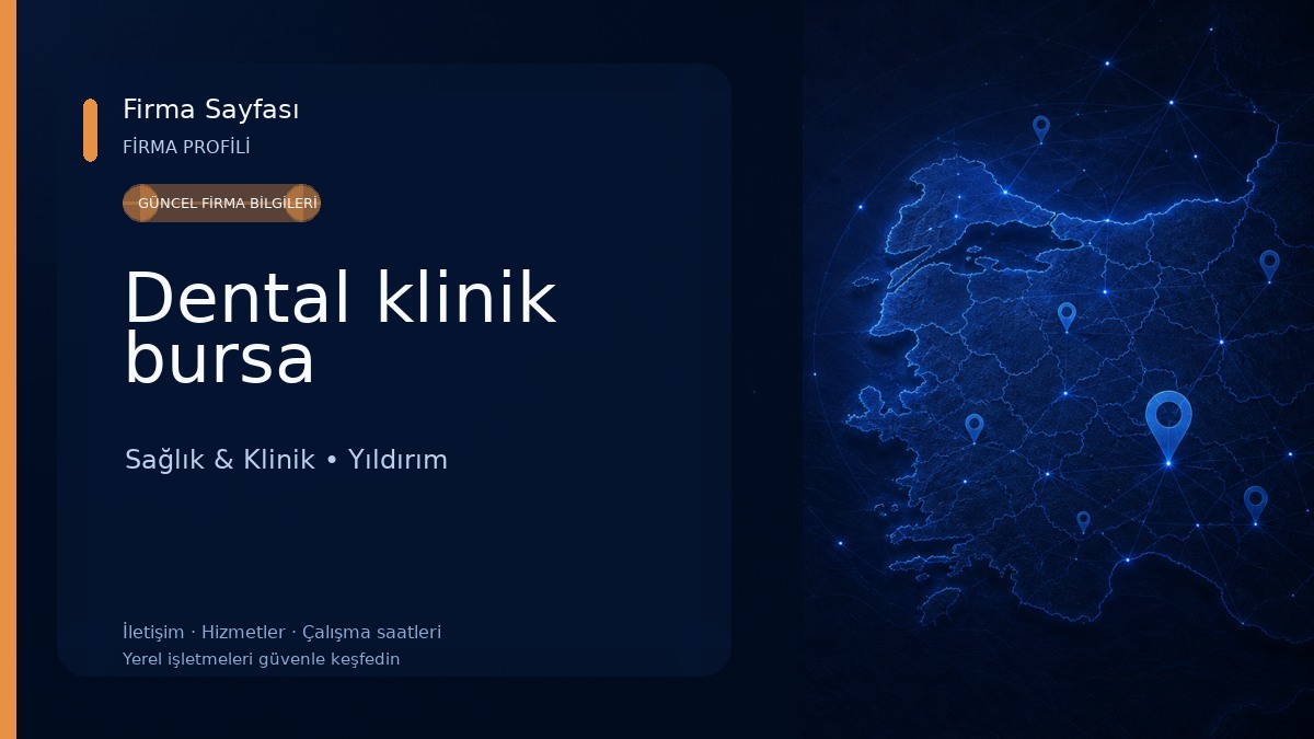 Dental klinik bursa Sağlık & Klinik