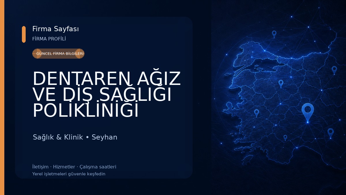 DENTAREN AĞIZ VE DİŞ SAĞLIĞI POLİKLİNİĞİ Sağlık & Klinik