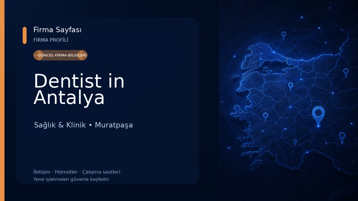 Dentist in Antalya 