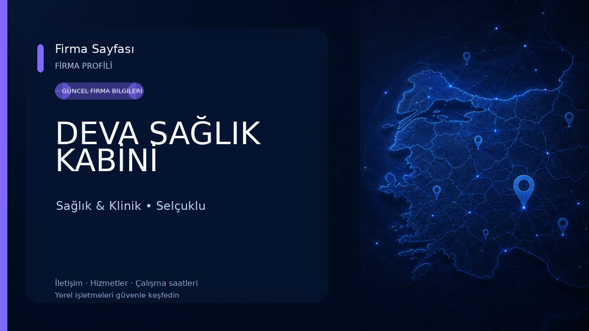 DEVA SAĞLIK KABİNİ