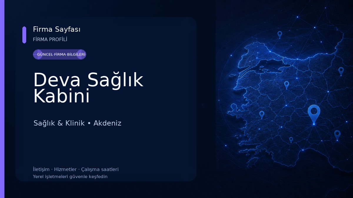Deva Sağlık Kabini