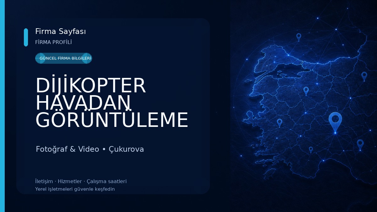 DİJİKOPTER HAVADAN GÖRÜNTÜLEME HİZMETLERİ Fotoğraf & Video