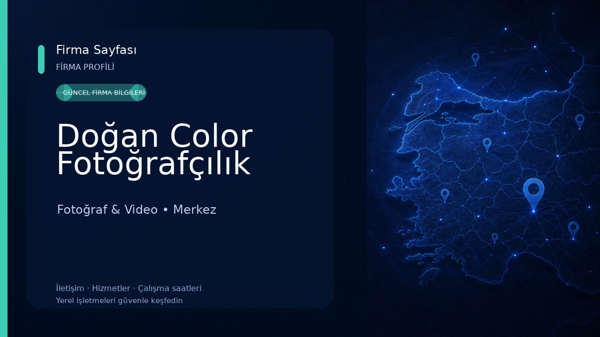 Doğan Color Fotoğrafçılık Fotoğraf & Video