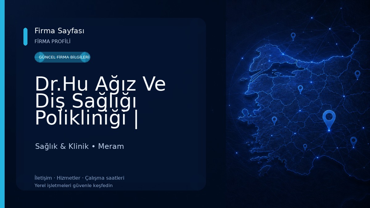 Dr.Hu Ağız Ve Diş Sağlığı Polikliniği | Konya Diş Hekimi, İmplant, Zirkonyum, Gülüş Tasarımı 