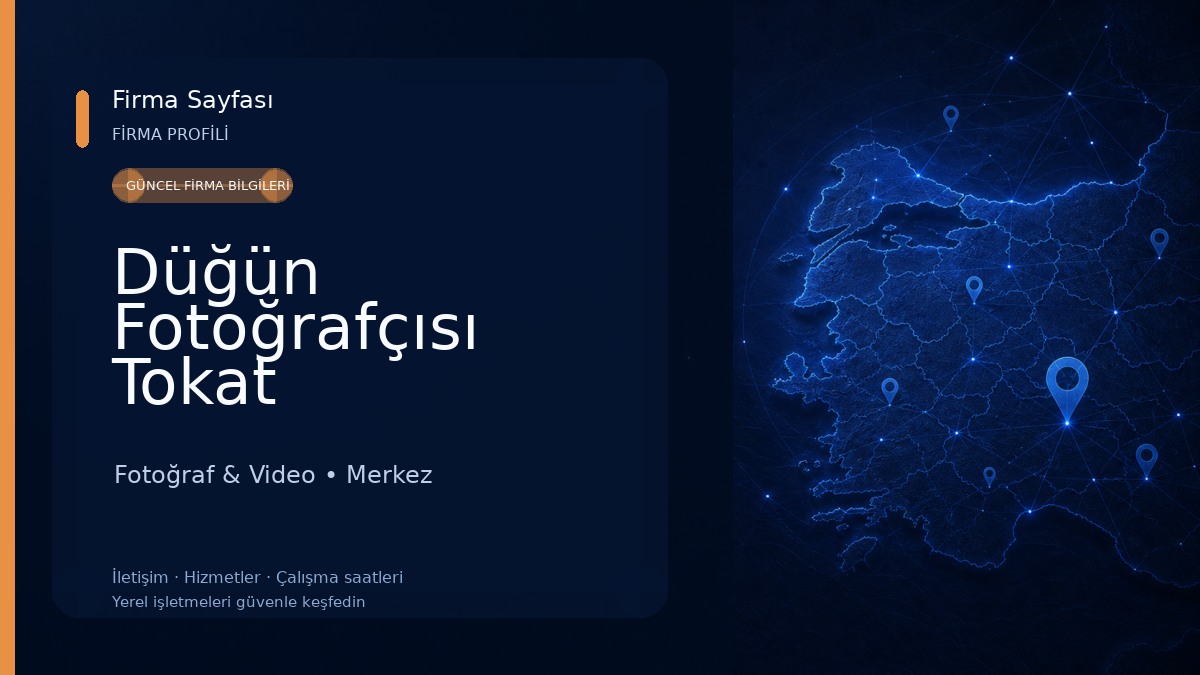 Düğün Fotoğrafçısı Tokat Fotoğraf & Video