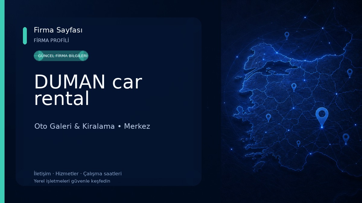 DUMAN car rental