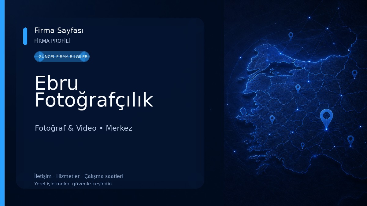 Ebru Fotoğrafçılık