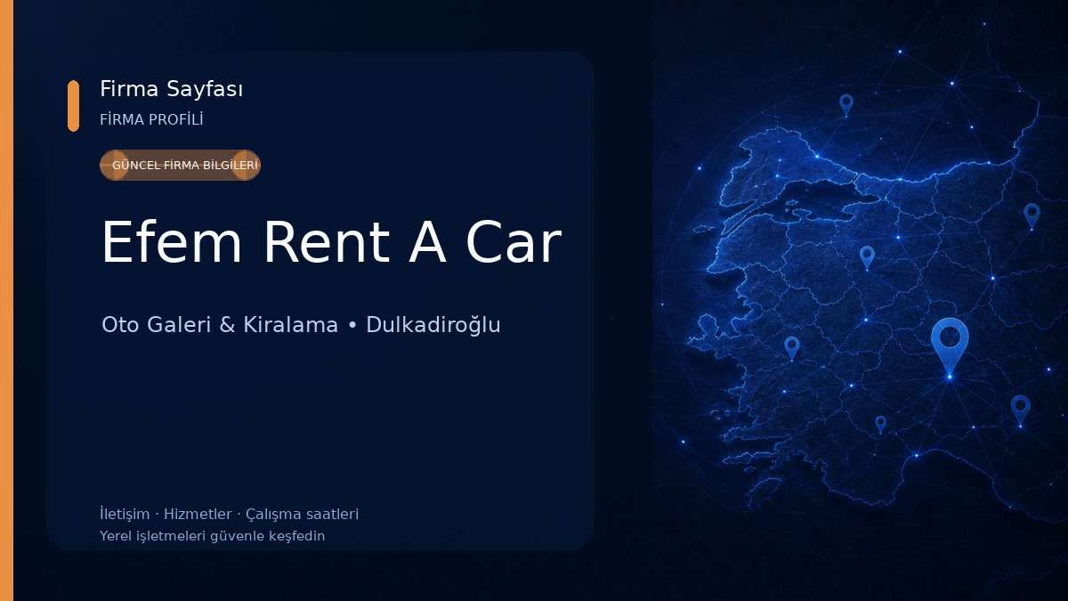 Efem Rent A Car Oto Galeri & Kiralama